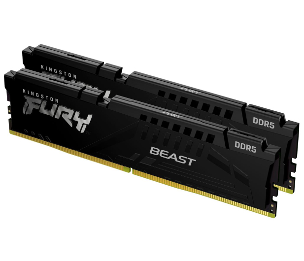 KINGSTON Pamięć DDR5 Fury Beast Black 64GB(2*32GB)/5600 CL40 KF556C40BBK2-64 - 1073766 - zdjęcie 2